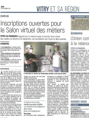 article-Union-23-sept-2021-salon-virtuel-des-métiers
