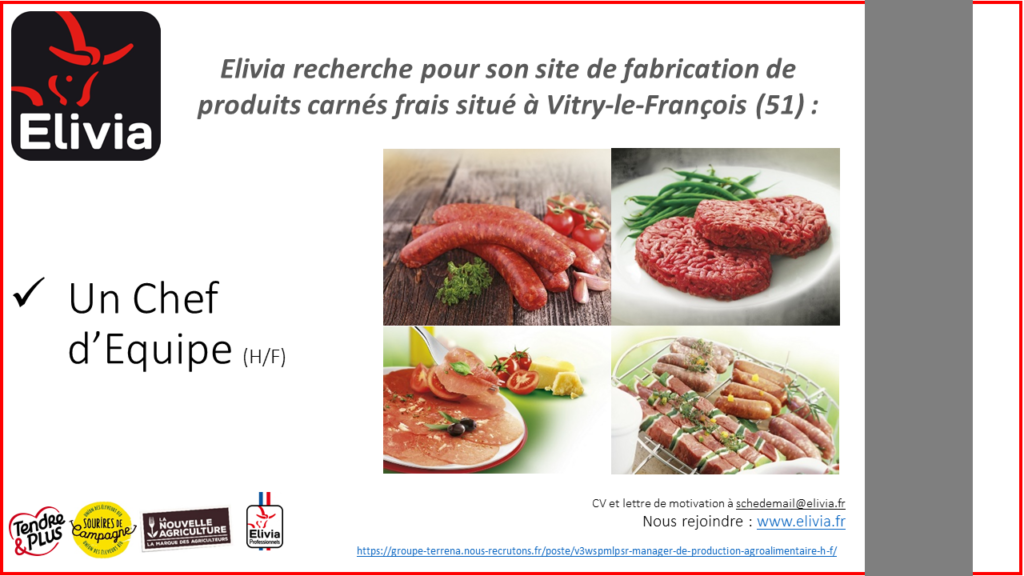 recrutement Elivia Vitry-le-François