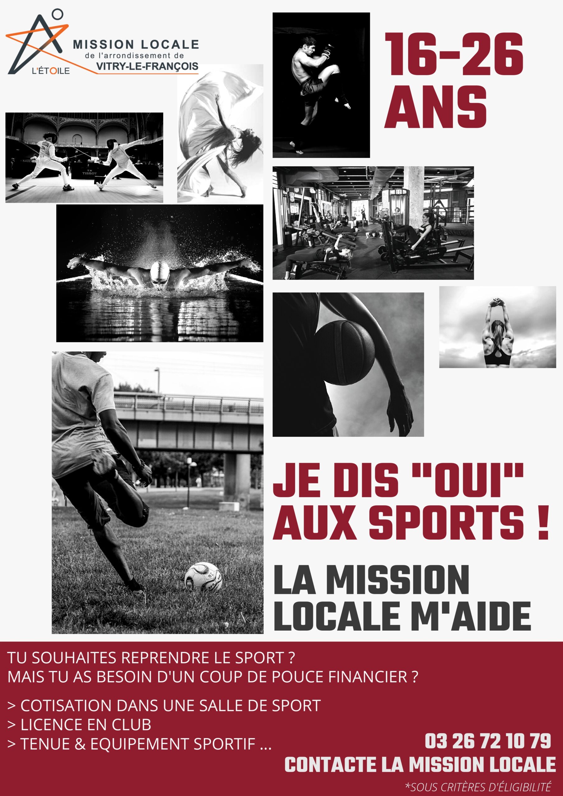 Je dis « OUI » aux sports !!