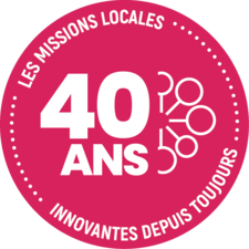 logo 40 ans mission locale