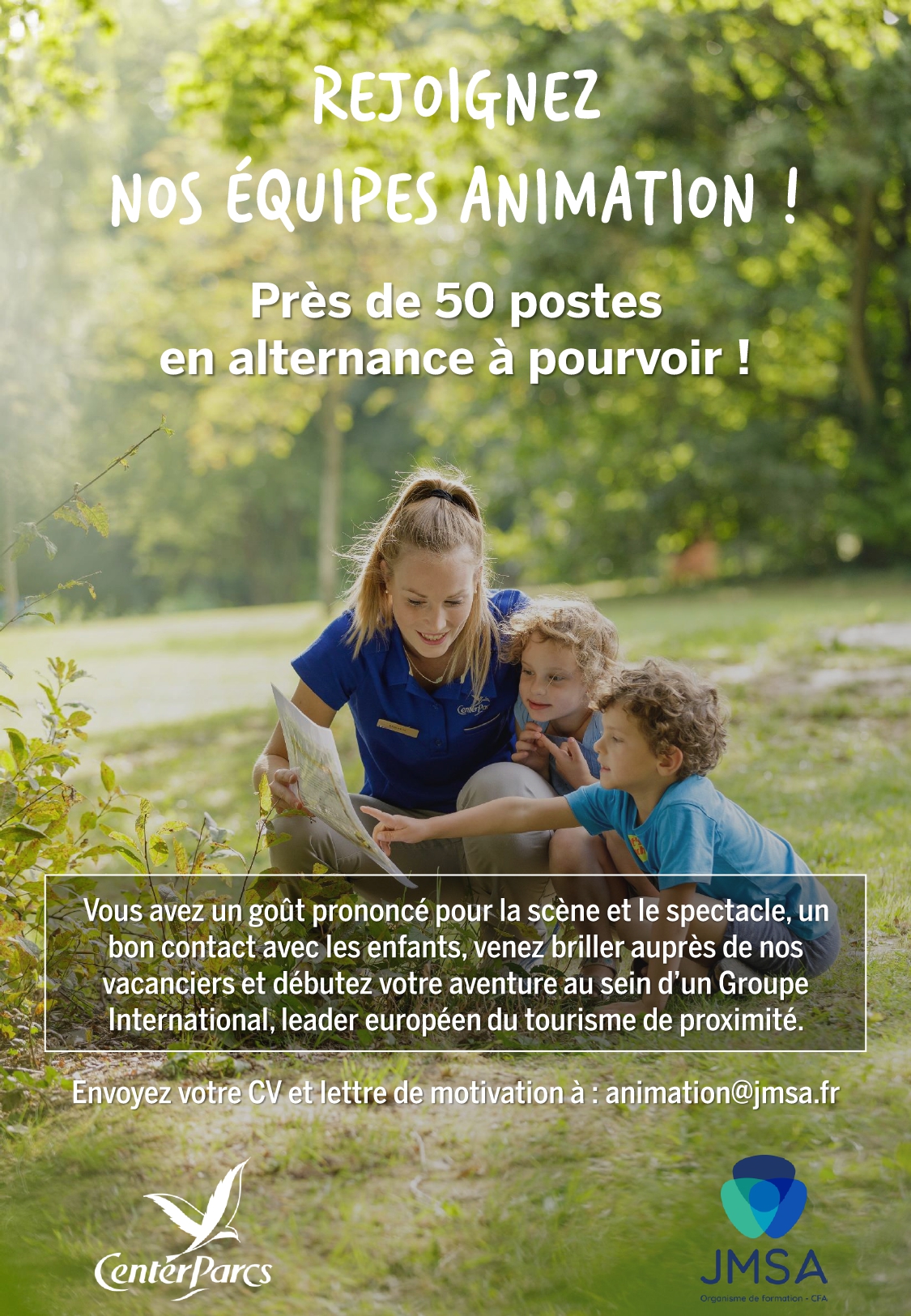 Offre alternance Center Parcs