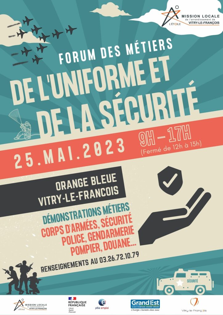 Forum métiers uniforme et sécurité 2023