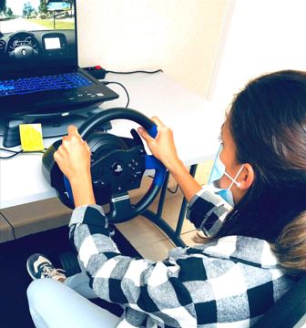 simulateur de conduite