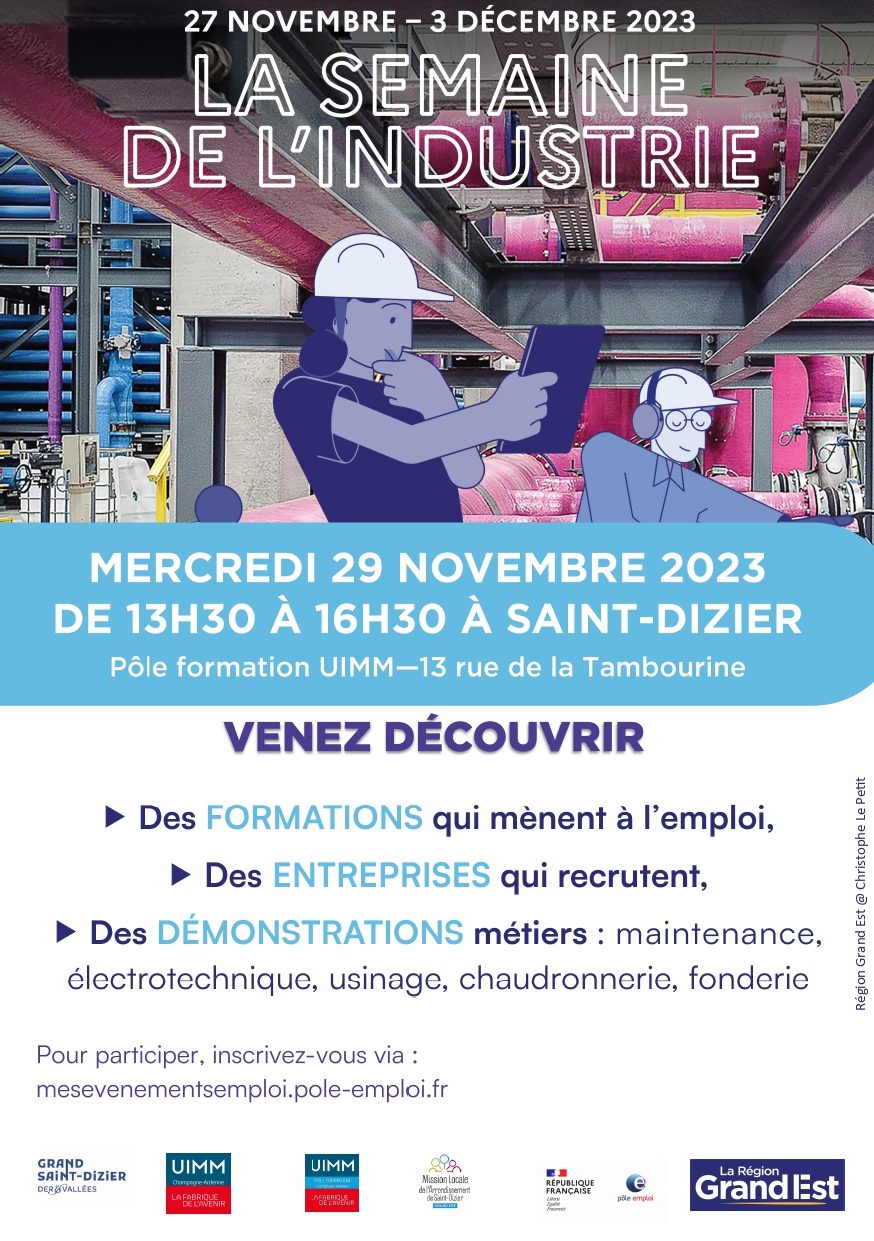 Semaine Nationale de l’Industrie !