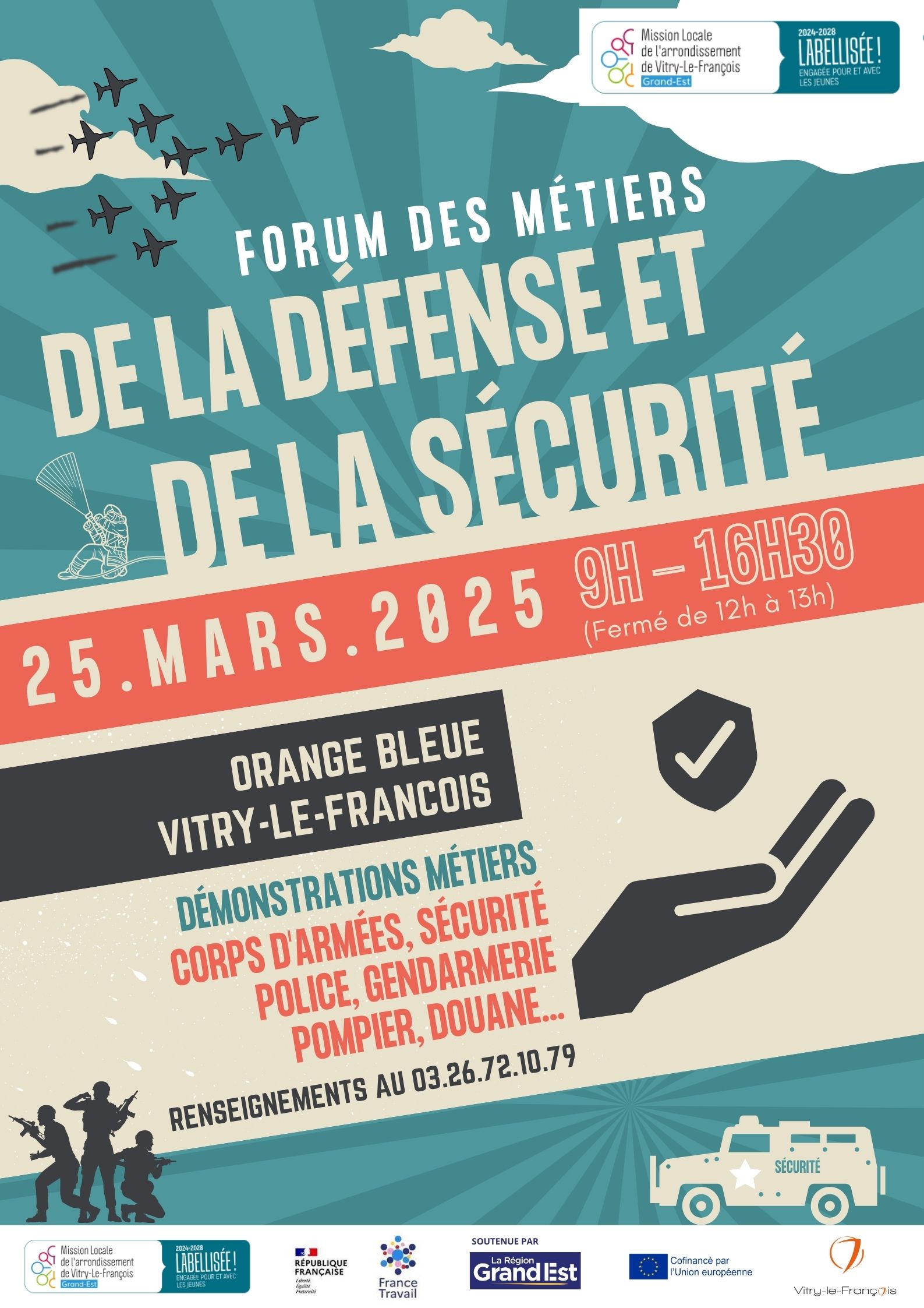 Forum des métiers de la défense et de la sécurité
