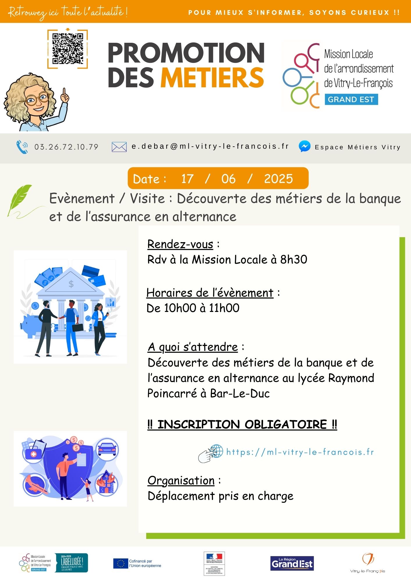 Découverte des métiers de la banque et de l’assurance