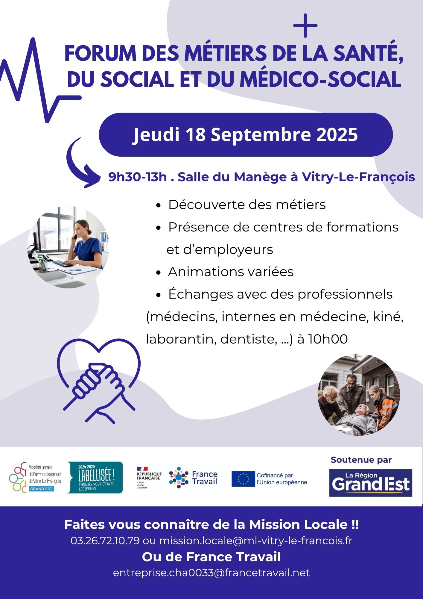 Forum des métiers de la santé, du social et du médico-social