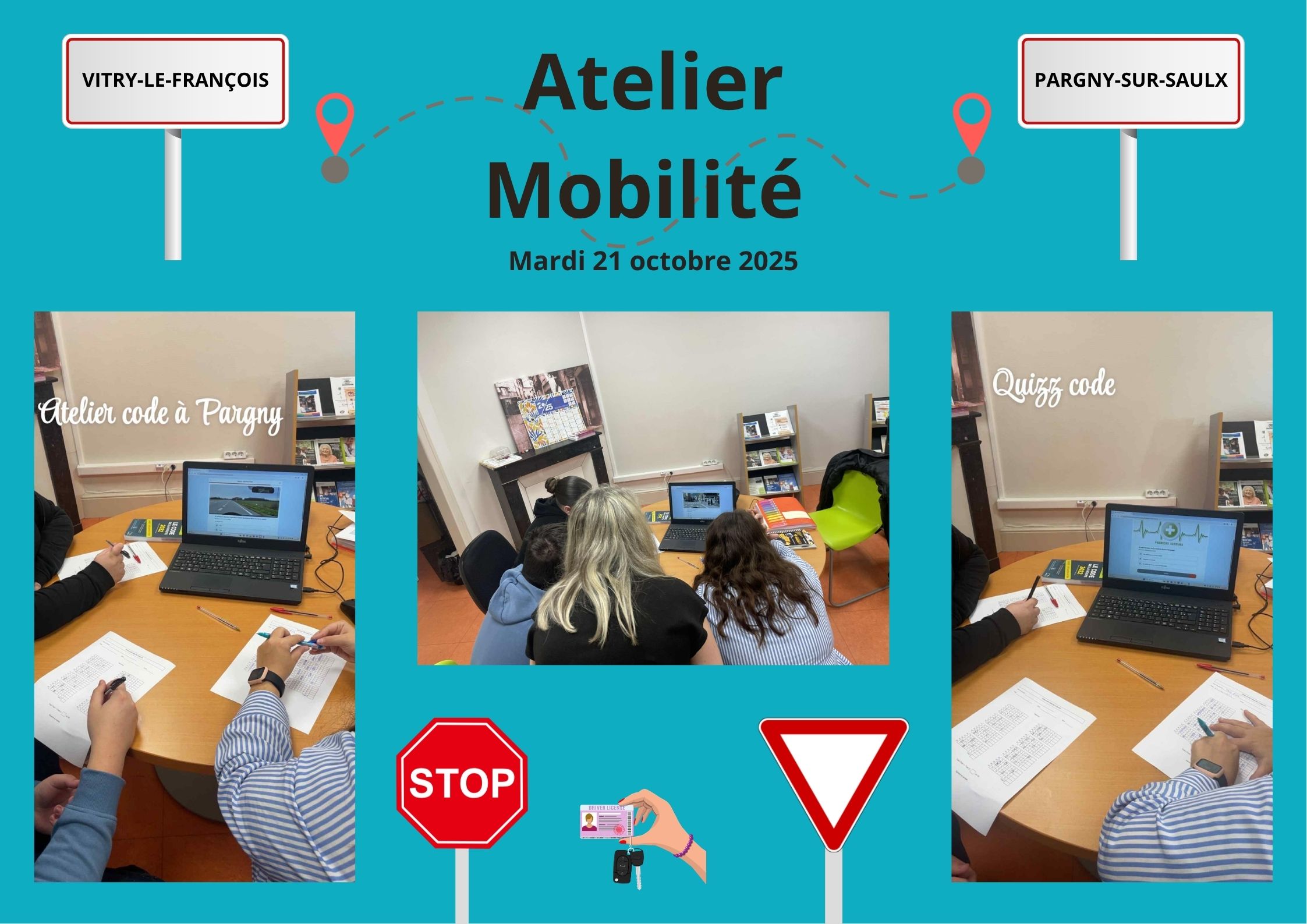 Retour atelier mobilité à pargny-Sur-Saulx
