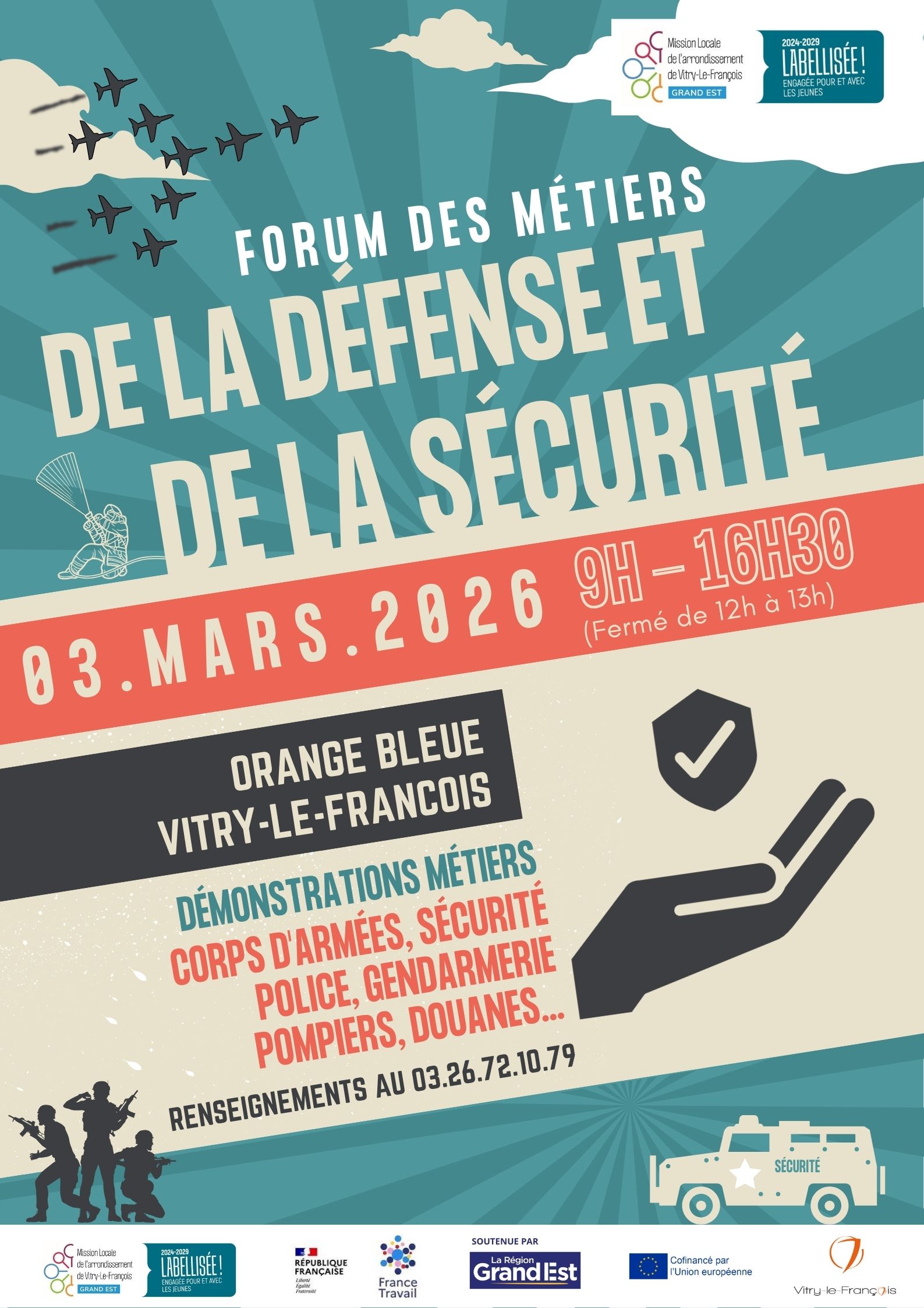 Forum des métiers de la défense et de la sécurité